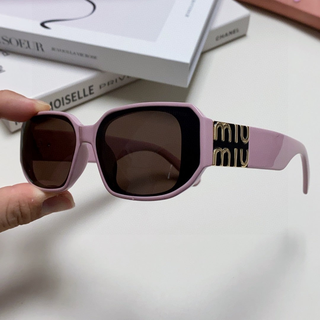 MIU MIU GLIMPSE SUNGLASSES 576817 IN PINK ACETATE