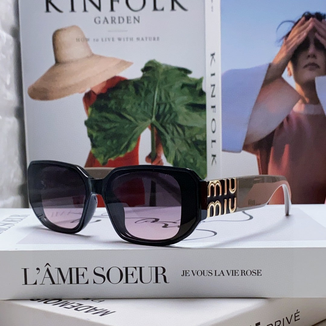 MIU MIU GLIMPSE SUNGLASSES 576818 IN BROWN ACETATE