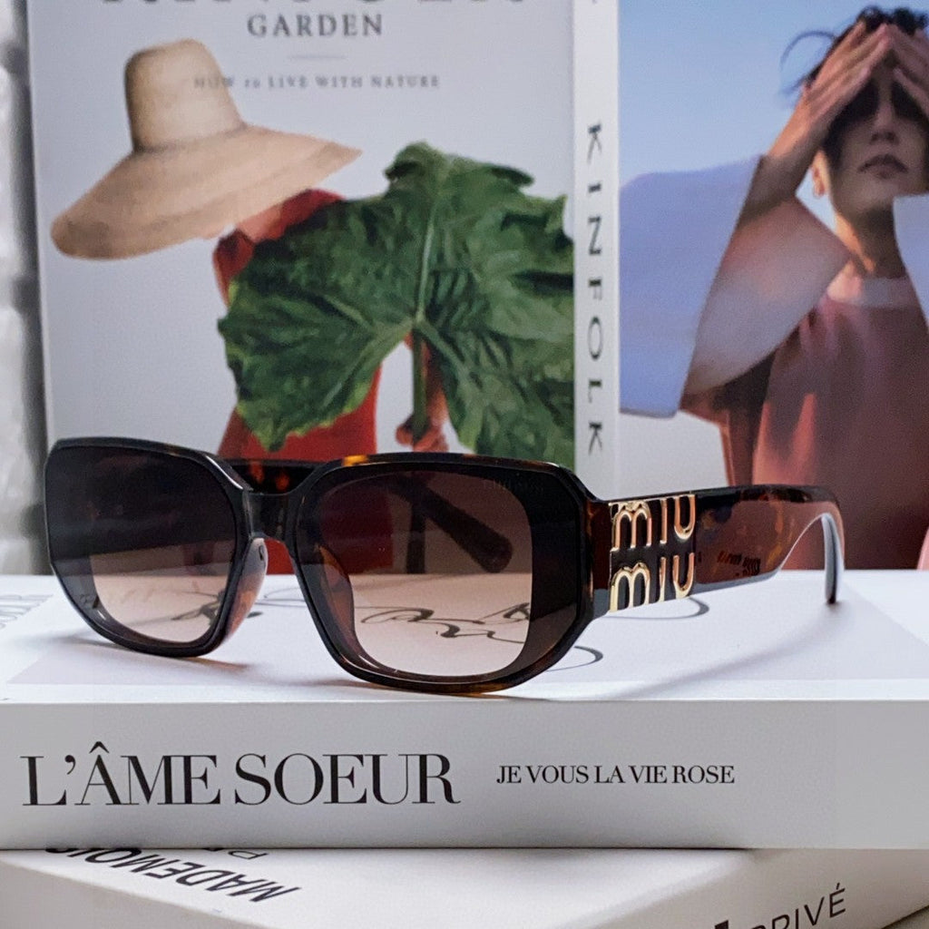 MIU MIU GLIMPSE SUNGLASSES 576820 IN HAVANA ACETATE