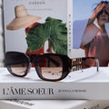MIU MIU GLIMPSE SUNGLASSES 576820 IN HAVANA ACETATE
