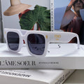 FENDI FEN FIRST CHUNKY SQUARE FRAME SUNGLASSES 542081 IN ACETATE