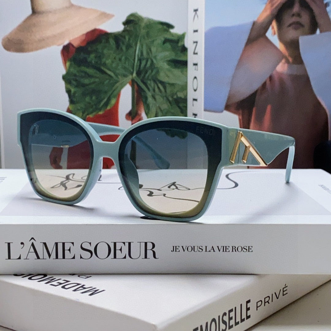 FENDI ROMA SQUARE FRAME SUNGLASSES 542083 IN ACETATE