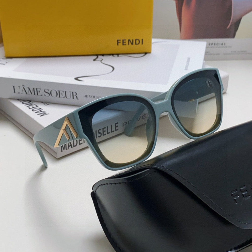 FENDI ROMA SQUARE FRAME SUNGLASSES 542083 IN ACETATE