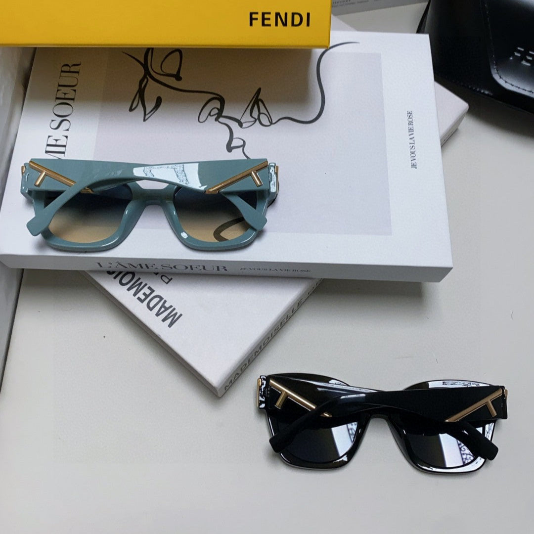 FENDI ROMA SQUARE FRAME SUNGLASSES 542083 IN ACETATE