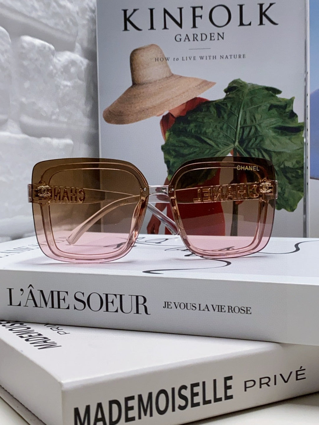 CHANEL SQUARE SUNGLASSES 638796 IN ACETATE