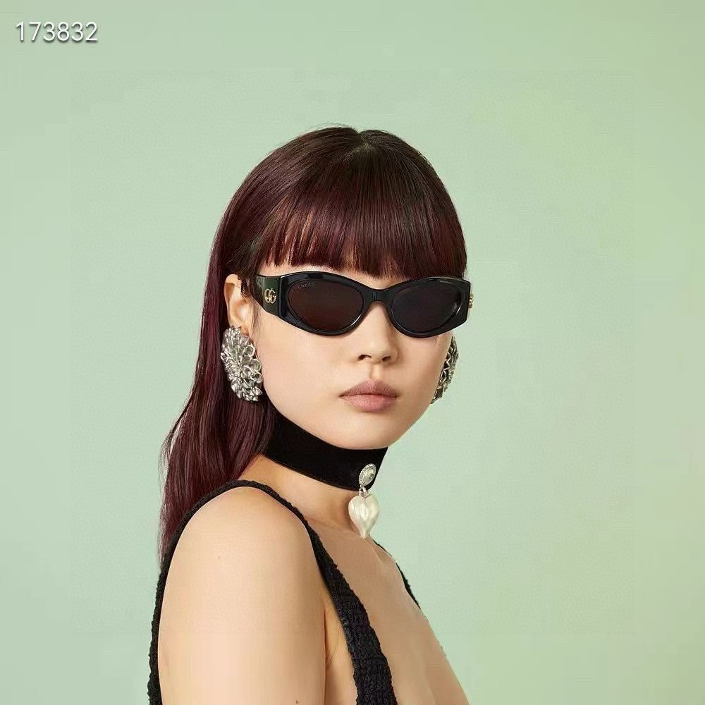 GUCCI CAT EYE FRAME SUNGLASSES 563336 IN ACETATE