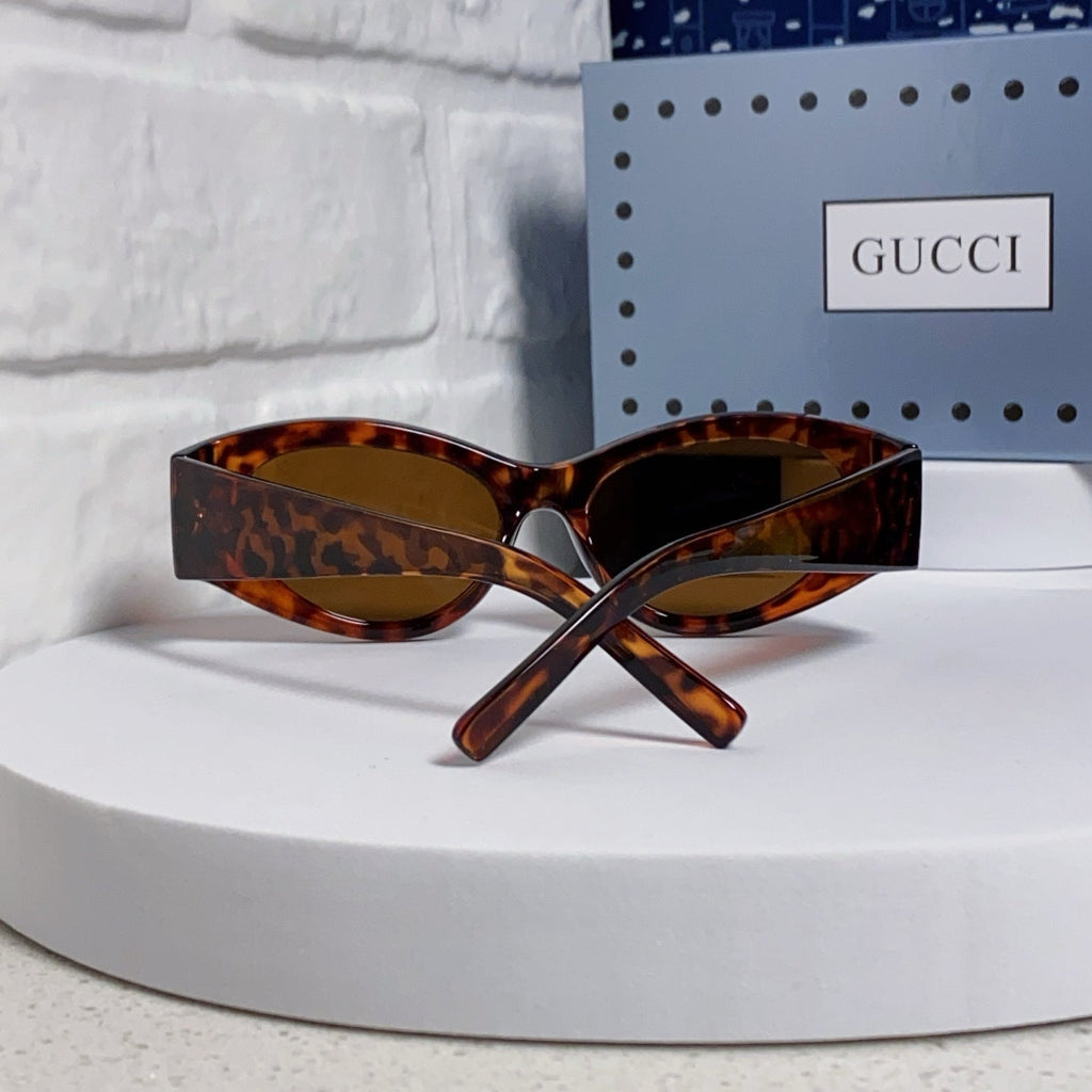 GUCCI CAT EYE FRAME SUNGLASSES 563336 IN ACETATE
