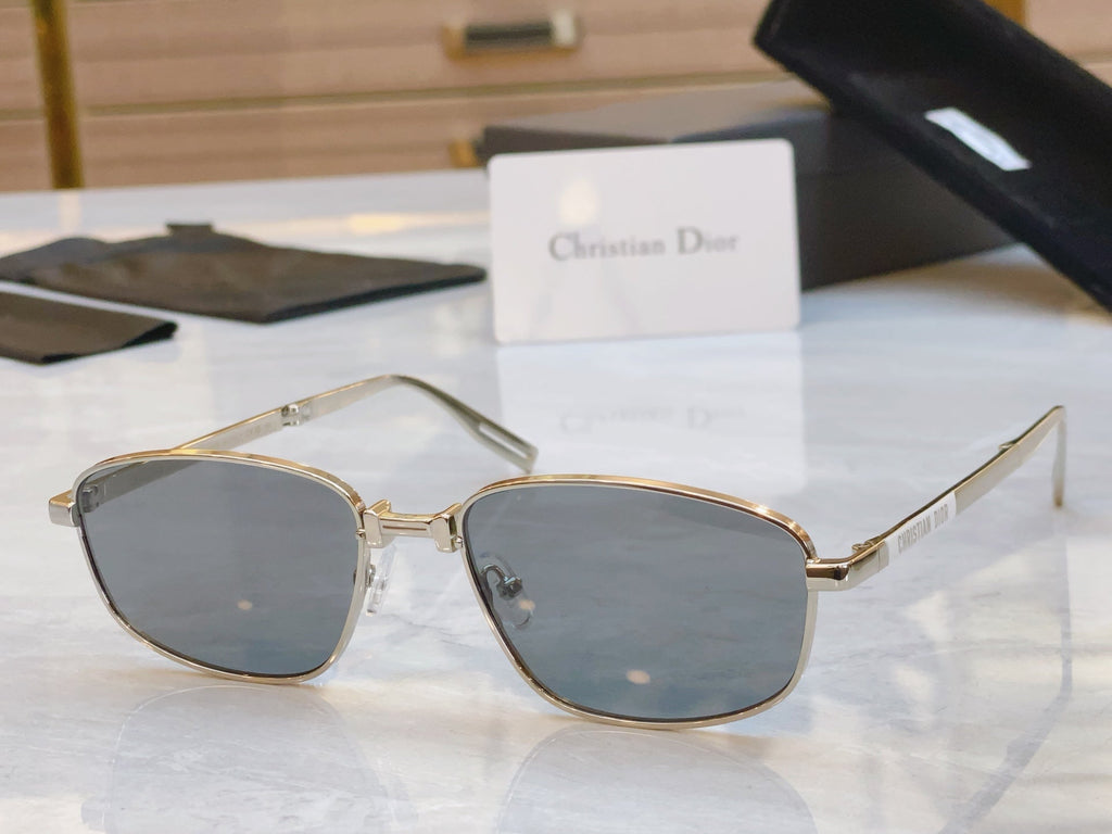 DIOR FOLDABLE SUNGLASSES 90A1U IN METAL