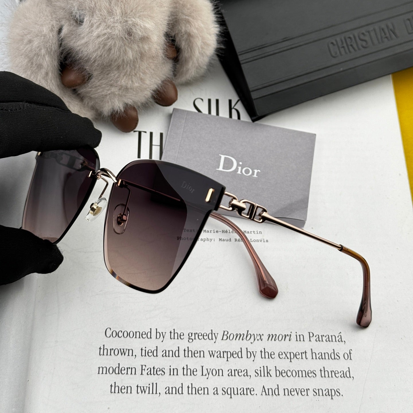 DIOR MONTAIGNE SUNGLASSES CD4641 IN METAL