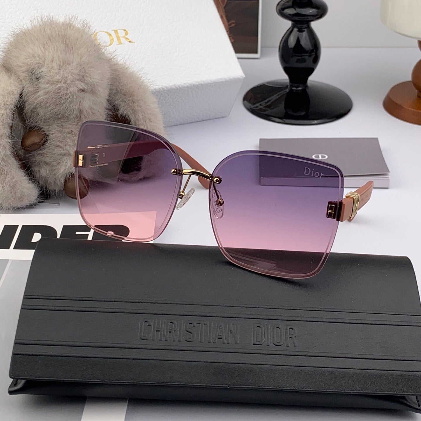 DIOR SIGNATURE SUNGLASSES 575718 IN ACETATE