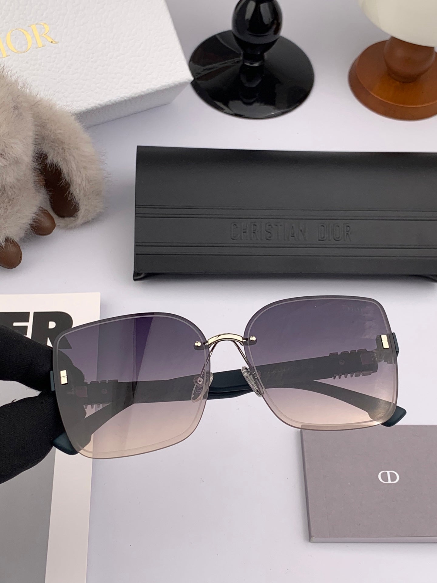 DIOR SIGNATURE SUNGLASSES 575718 IN ACETATE