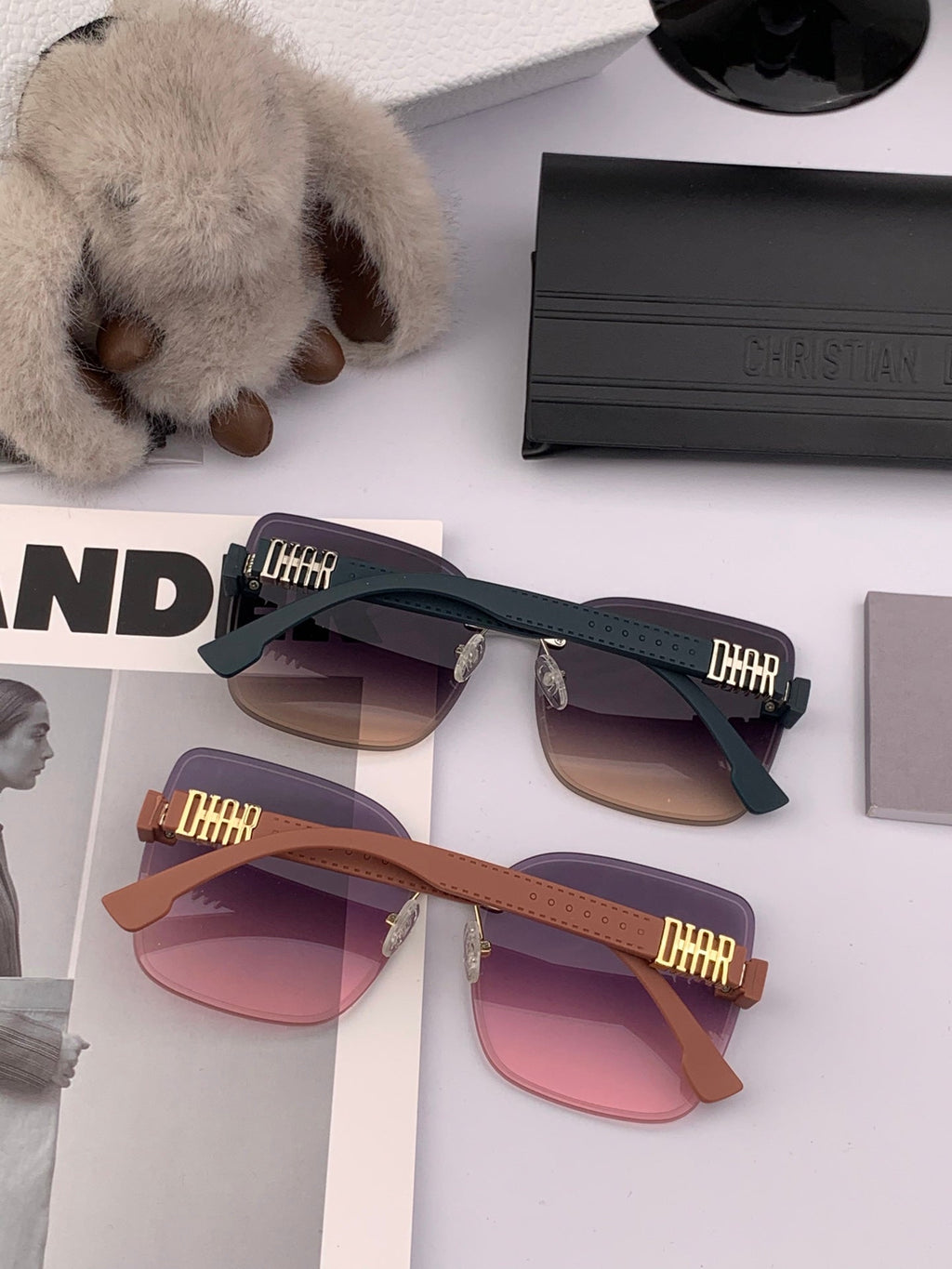 DIOR SIGNATURE SUNGLASSES 575718 IN ACETATE