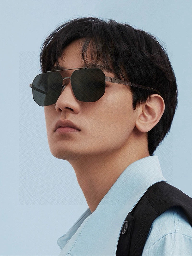 GUCCI NAVIGATOR FRAME SUNGLASSES G4809 IN METAL