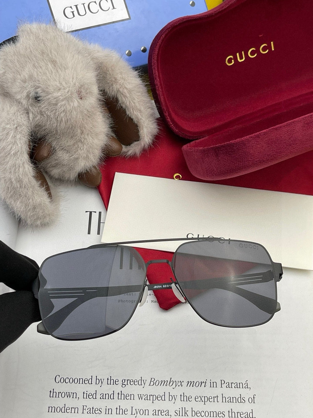 GUCCI NAVIGATOR FRAME SUNGLASSES G4809 IN METAL