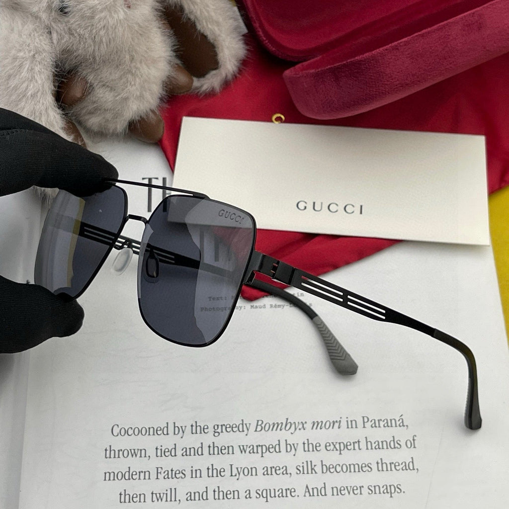 GUCCI NAVIGATOR FRAME SUNGLASSES G4809 IN METAL