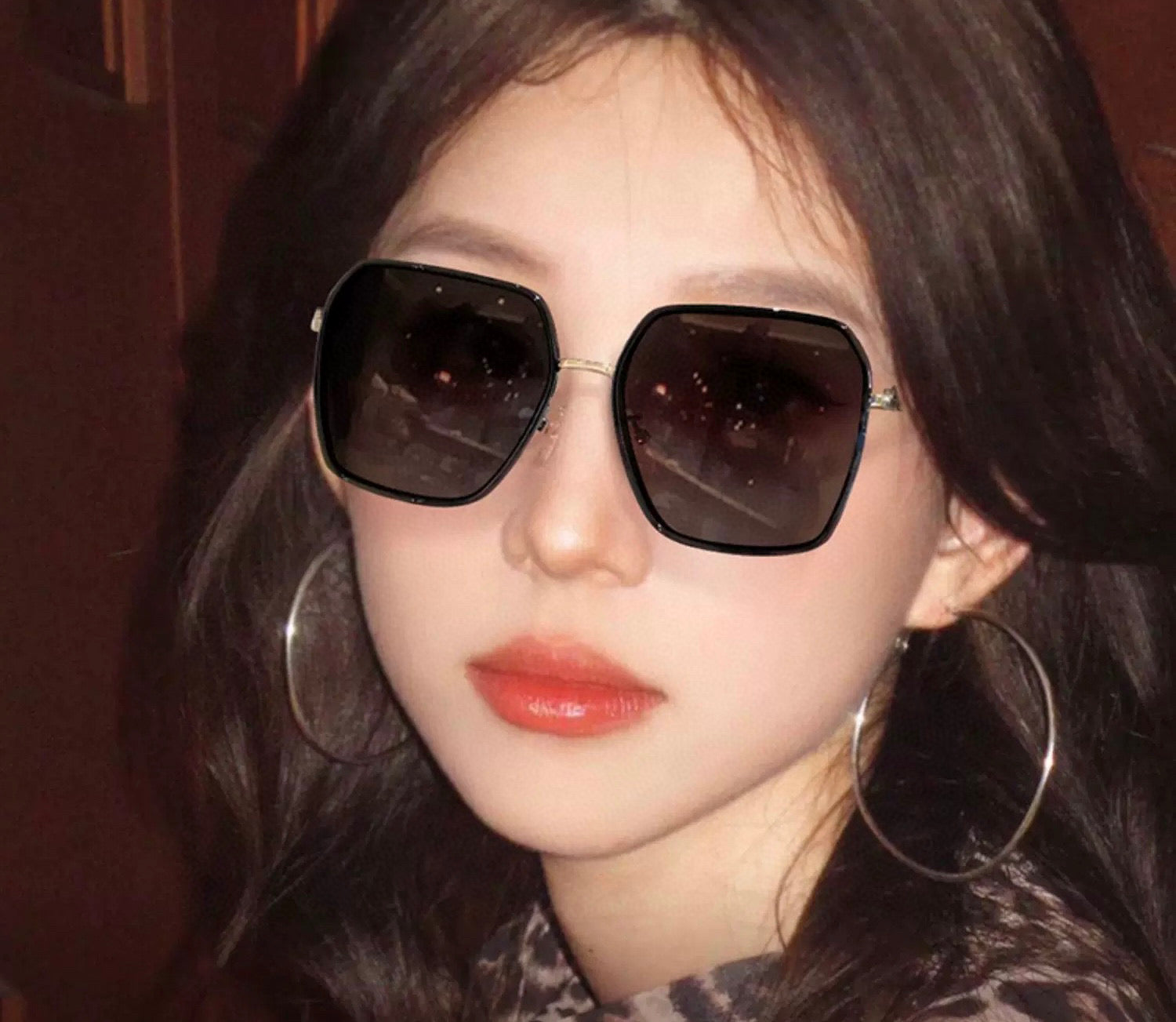 DIOR MONTAIGNE SUNGLASSES D7635 IN METAL