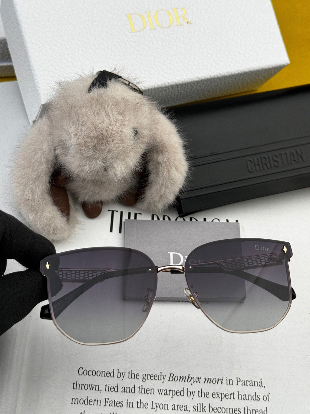 DIOR MONTAIGNE SUNGLASSES CD8640 IN METAL