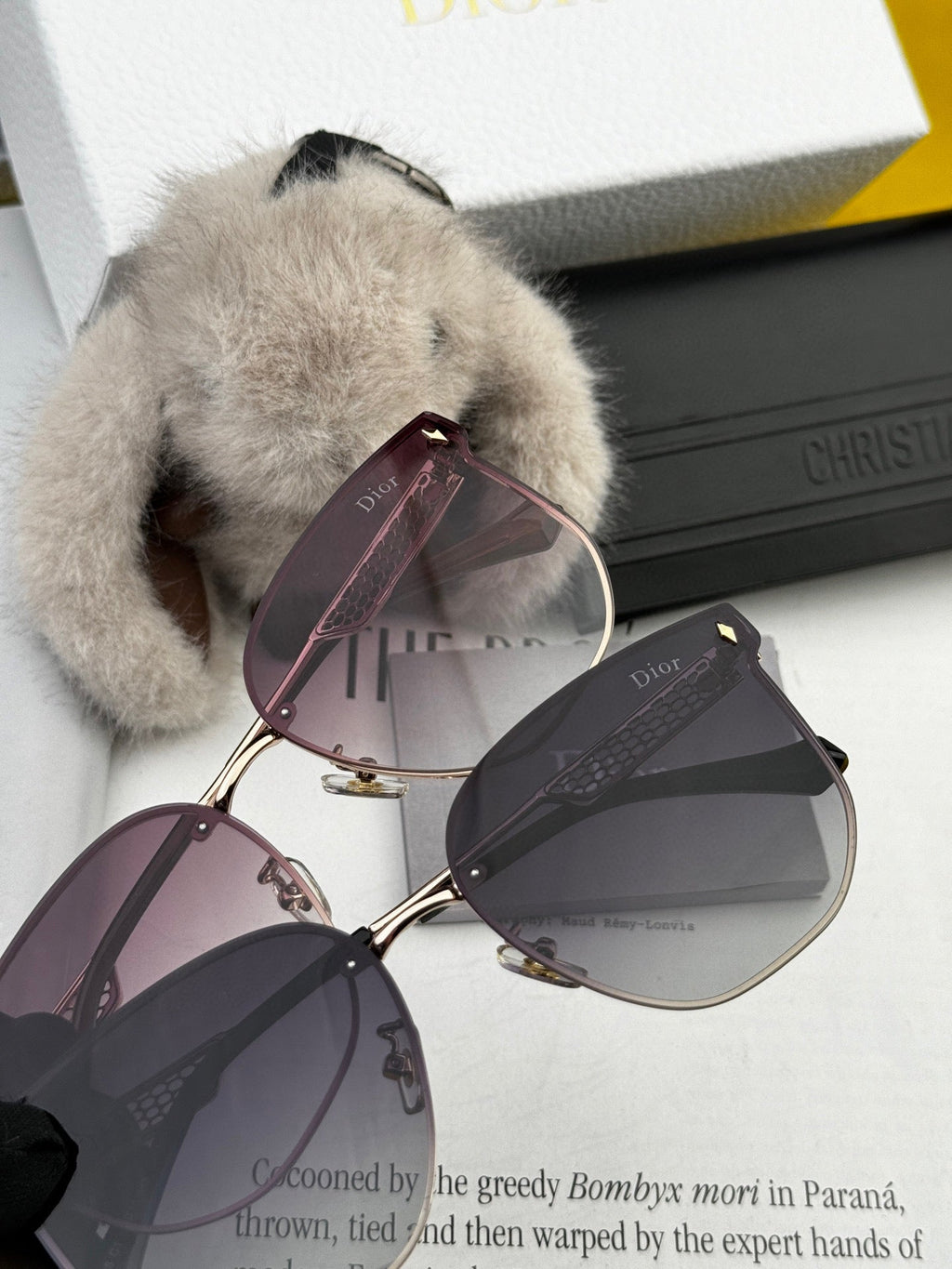 DIOR MONTAIGNE SUNGLASSES CD8640 IN METAL