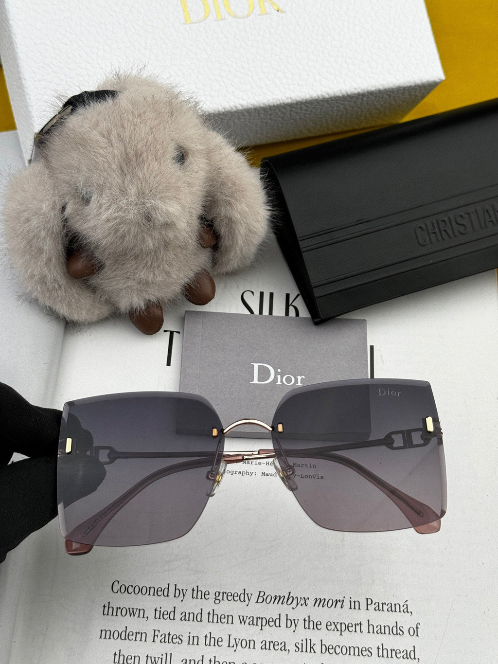 DIOR MONTAIGNE SUNGLASSES CD3641 IN METAL