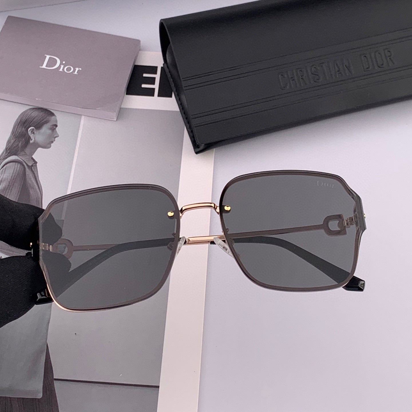 DIOR MONTAIGNE SUNGLASSES CD95810 IN METAL