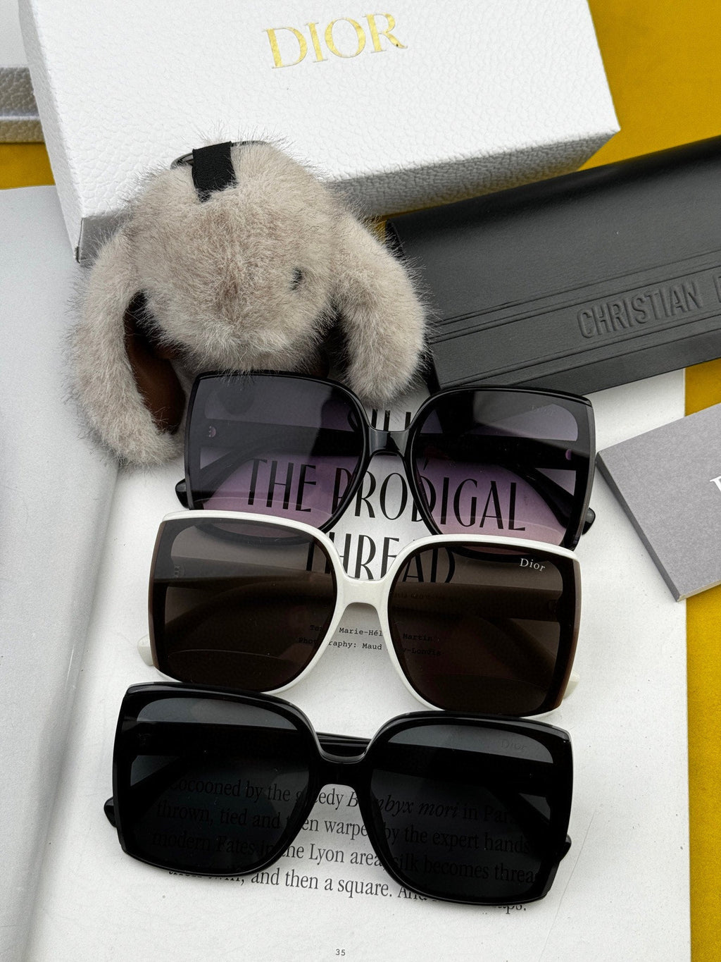 DIOR MONTAIGNE SUNGLASSES CD3311 IN ACETATE