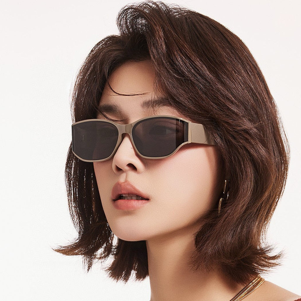 GUCCI GEOMETRIC FRAME SUNGLASSES G0317 IN ACETATE