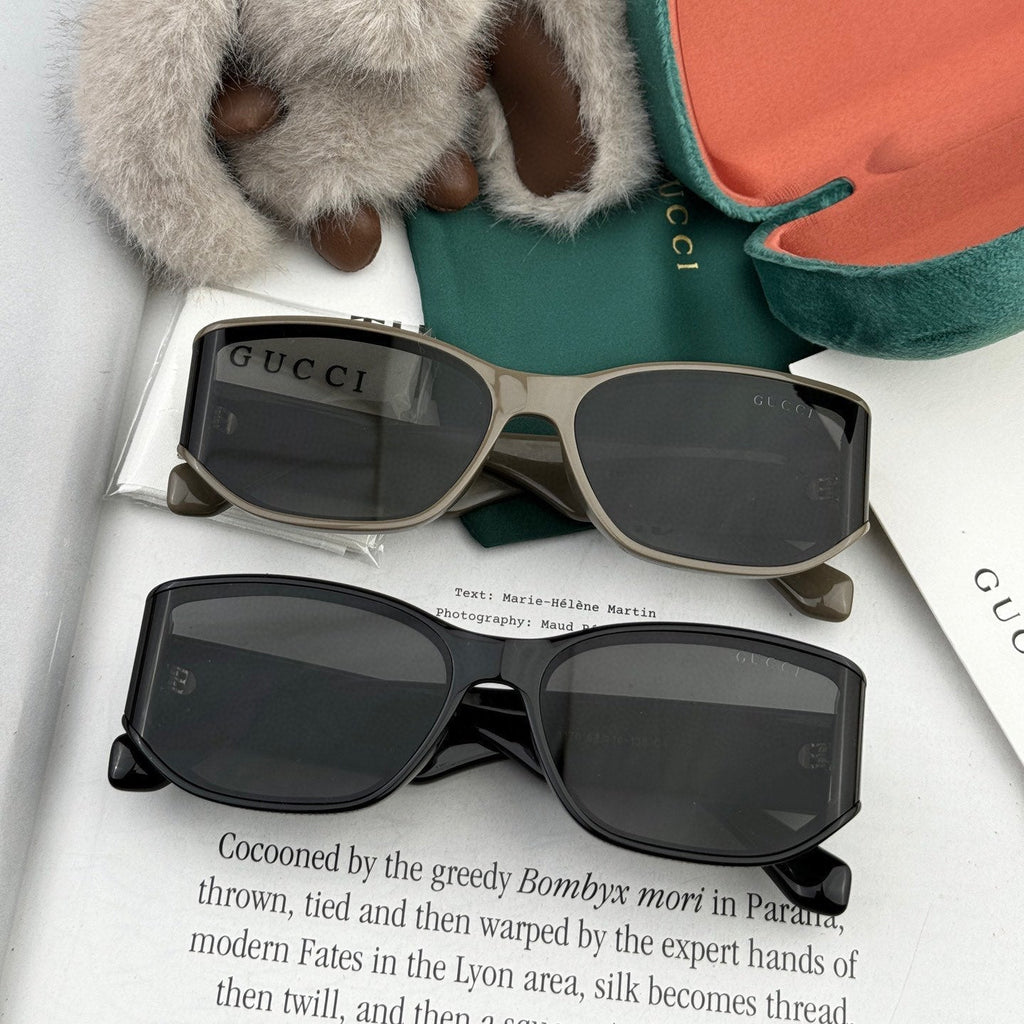 GUCCI GEOMETRIC FRAME SUNGLASSES G0317 IN ACETATE