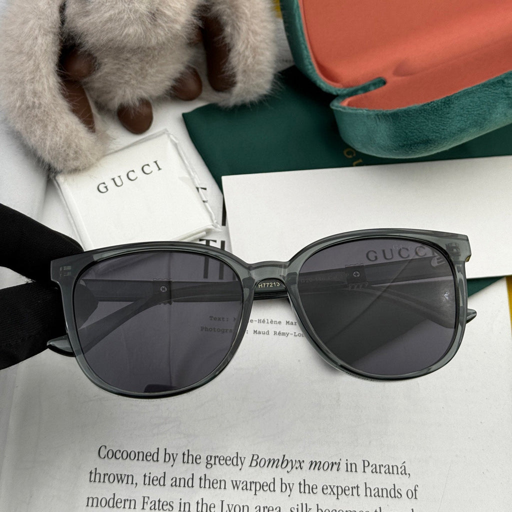 GUCCI ROUND FRAME SUNGLASSES G37721 IN ACETATE