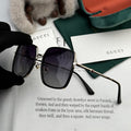GUCCI SQUARE FRAME SUNGLASSES G1640 IN METAL