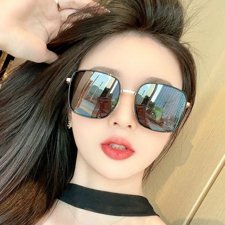 GUCCI SQUARE FRAME SUNGLASSES G1640 IN METAL