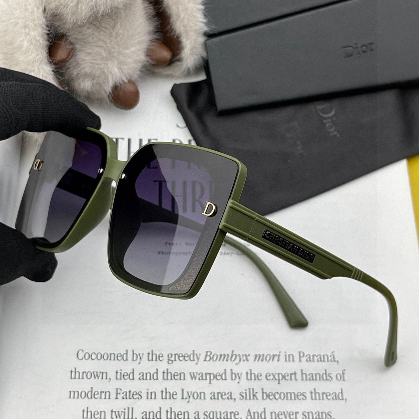DIOR MONTAIGNE SUNGLASSES CD1615 IN ACETATE