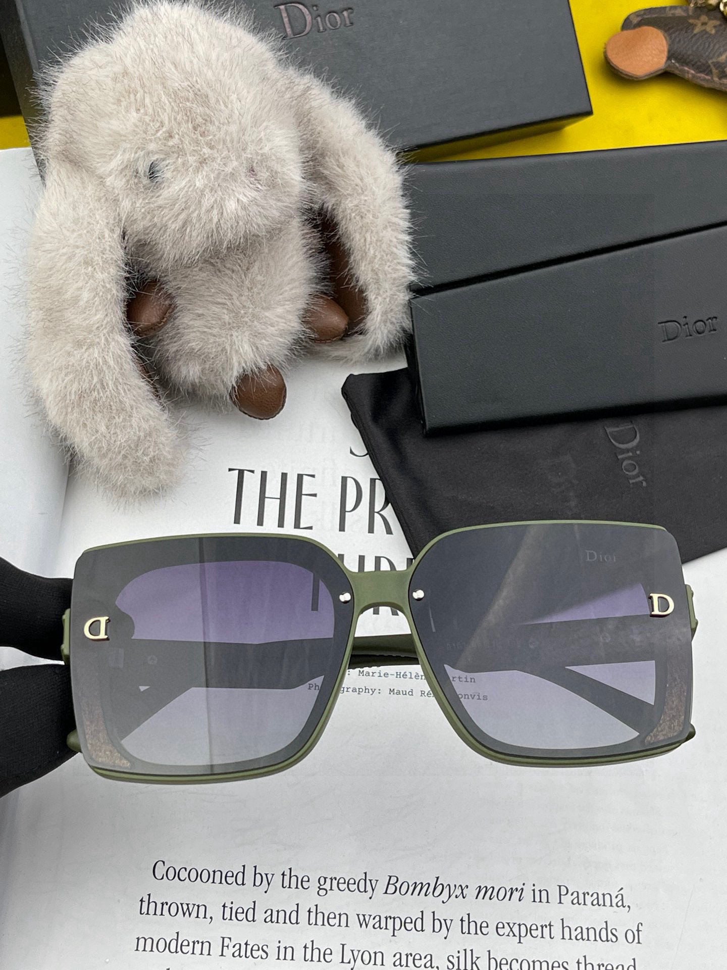 DIOR MONTAIGNE SUNGLASSES CD1615 IN ACETATE