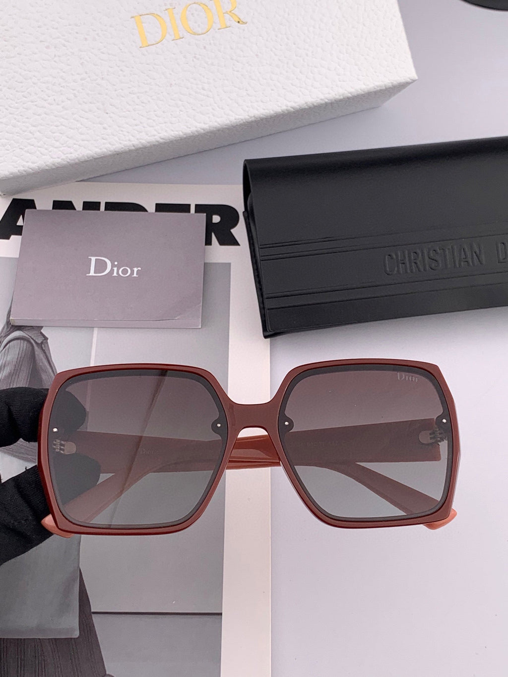 DIOR MONTAIGNE SUNGLASSES CD0822 IN ACETATE